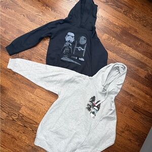 Black and Gray Star Wars Hoodies